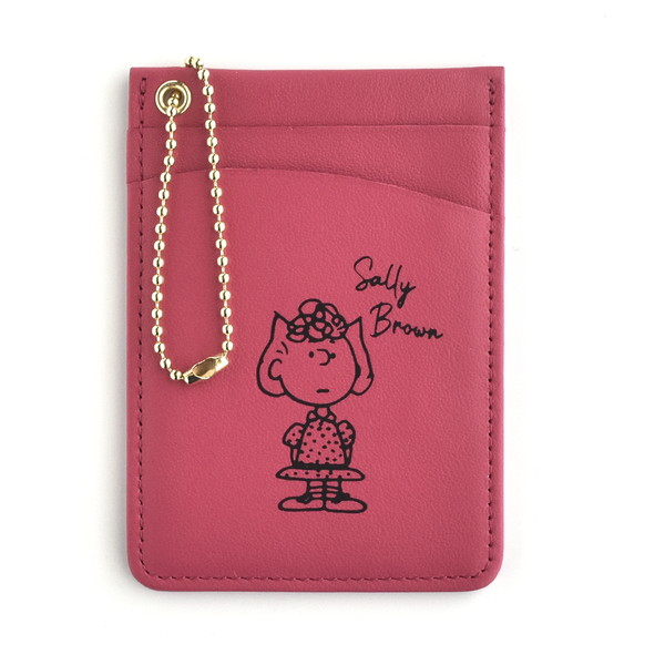 SNOOPY（スヌーピー） パスケース メンズ 定期入れ 2枚 カード入れ IC