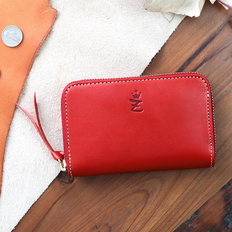 折財布 メンズ 本革 ラウンドファスナー 二つ折り 札入れ カードポケット 収納 コンパクト 小銭入れ 使いやすい ブランド  ZARIO-GRANDEE- ZAG-0017