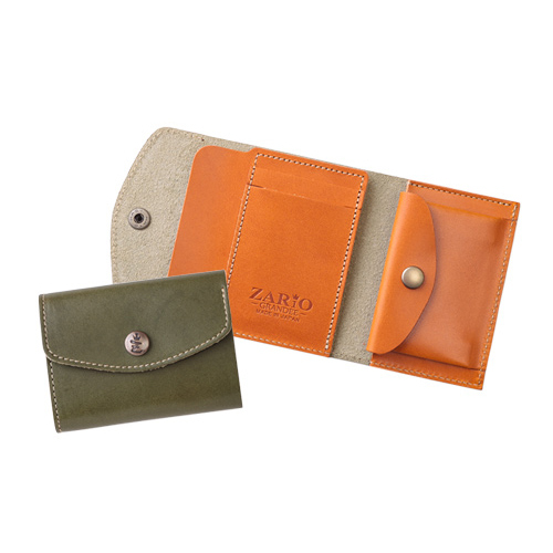 ZARIO-grandee- 三つ折り財布 メンズ 名入れ コンパクト財布 ZARIO-grandee- 三つ折り財布 メンズ 名入れ コンパクト財布