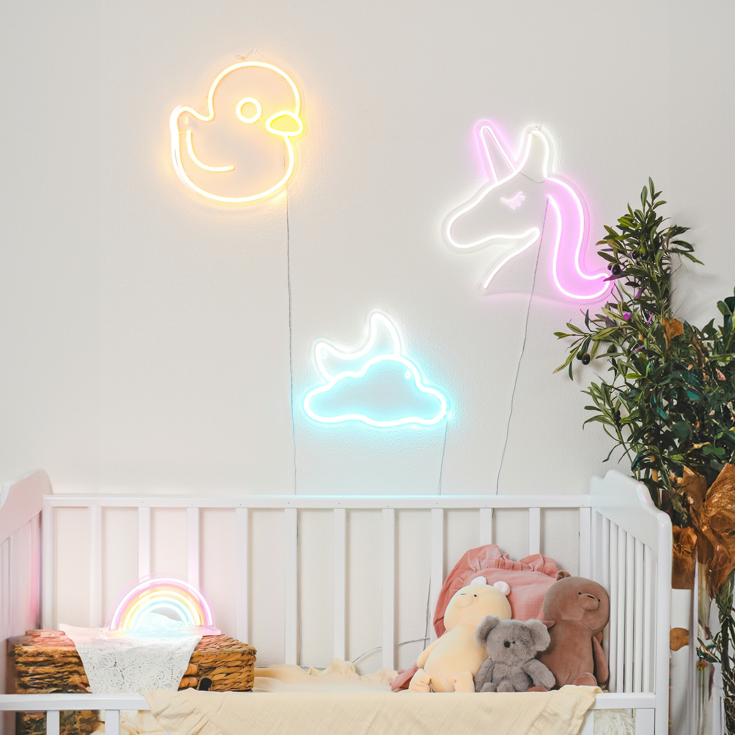 Neon LED NEON LIGHT｜ネオン ライト 飾り 室内 レトロ USB 壁掛け