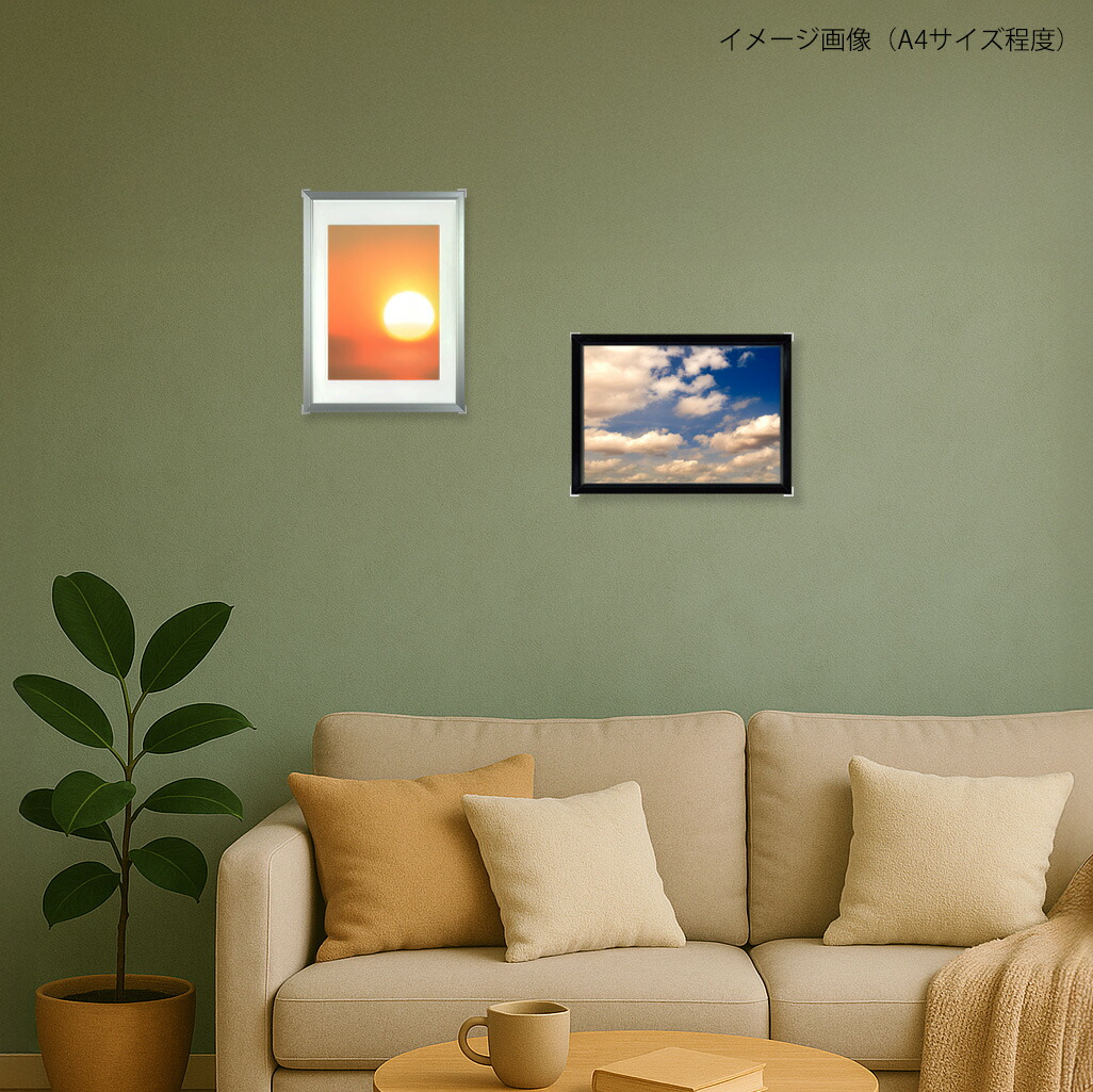 APJ】Eフレーム【450mm×600mm：ポスターサイズ】（額縁内寸）アルミ製
