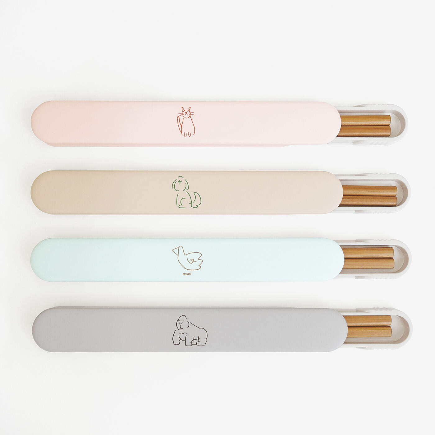 MATOKA（マトカ） DOODLE スライドお箸箱セット｜SLIDE CHOPSTICKS SET