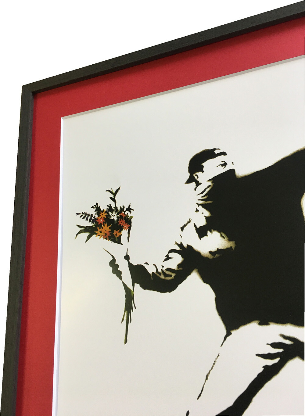 Raffinart】バンクシー「Molotov」［525mm × 625mm］｜Banksy アート