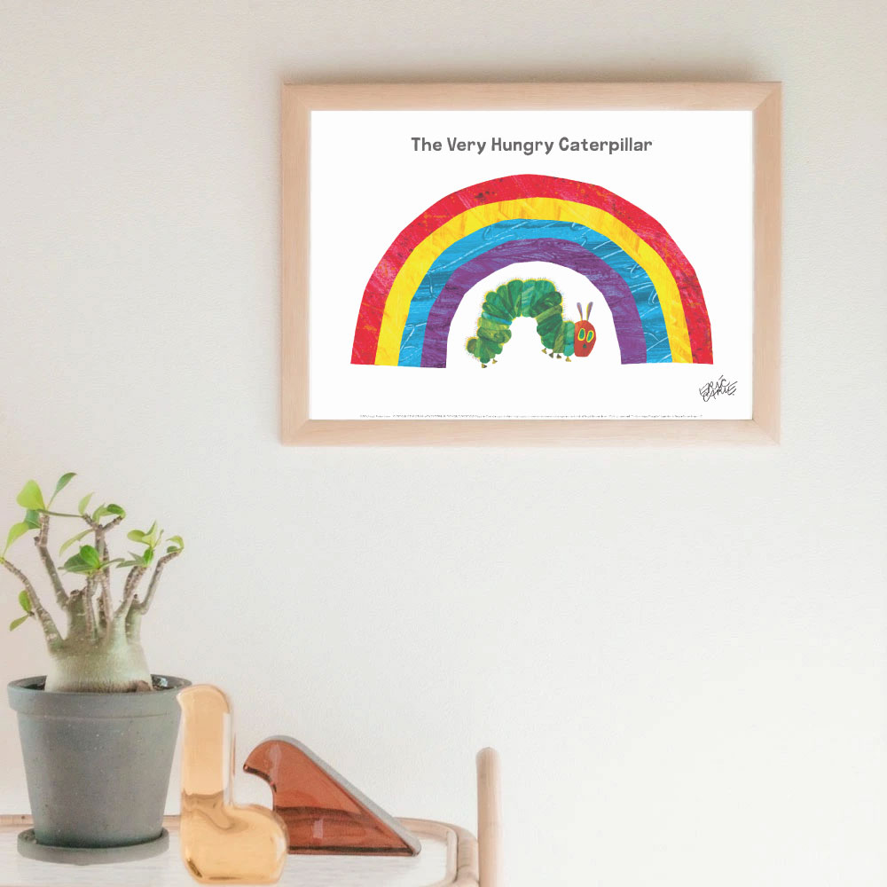 ERIC CARLE エリック・カール B4サイズ・ポスター『Rainbow / はら