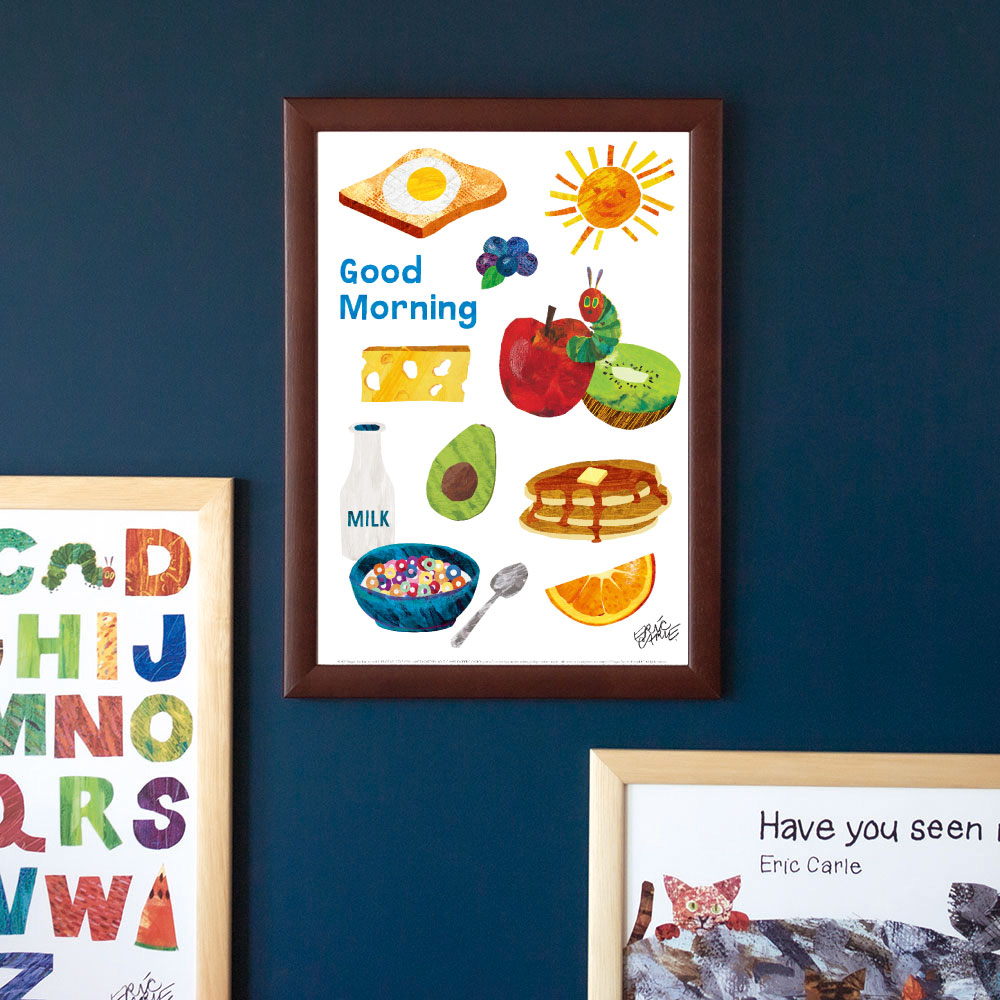ERIC CARLE：エリック カール・B4サイズ ポスター『Good Morning/ はら