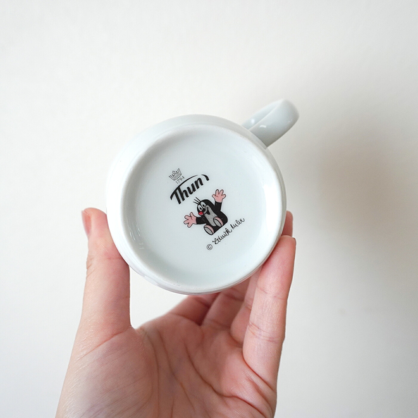 クルテク マグカップ（ボート）チェコ製 コーヒーカップ 小さめ 食器