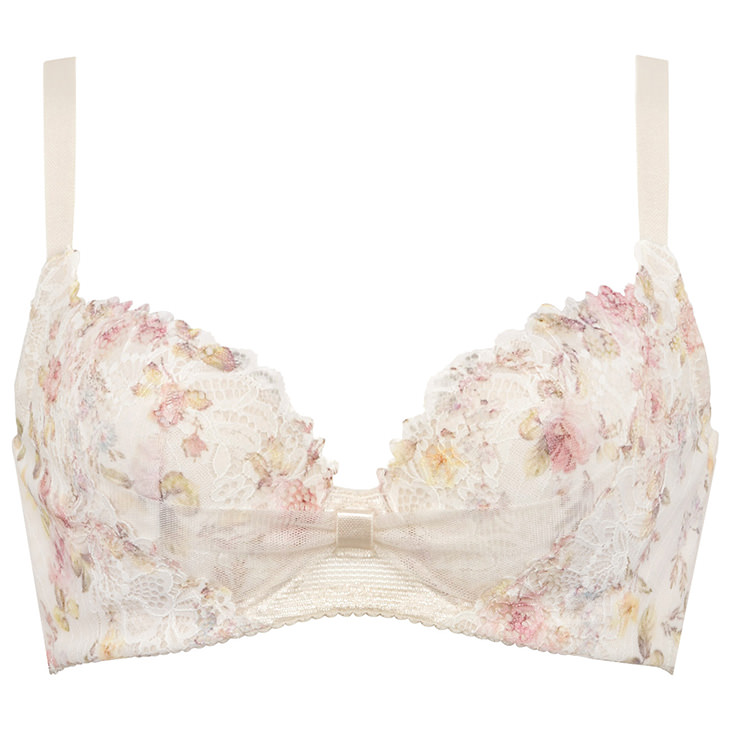 WACOAL（ワコール） ブラ 3/4カップ リボンブラ 脇高 サイドすっきり