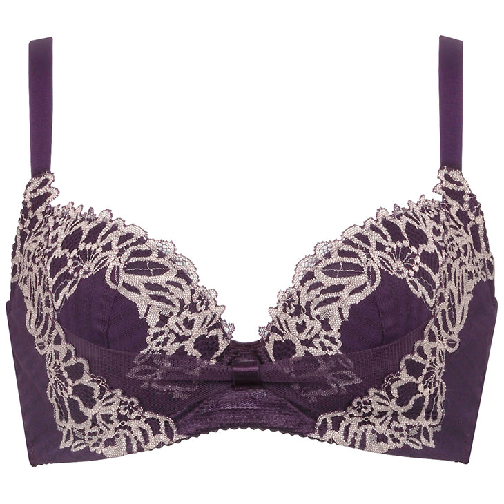 WACOAL（ワコール） ブラ 3/4カップ リボンブラ 脇高 サイドすっきり