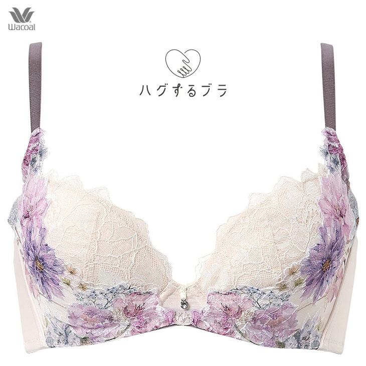 WACOAL（ワコール） ブラジャー ハグするブラ 体温感知 レースタイプ 3