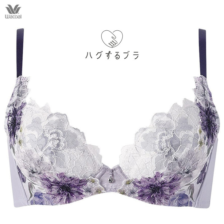 WACOAL（ワコール） ブラジャー ハグするブラ 体温感知 レースタイプ 3