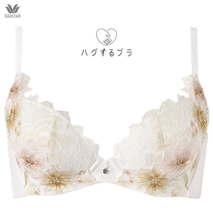 WACOAL（ワコール） ブラジャー ハグするブラ 体温感知 レースタイプ 3