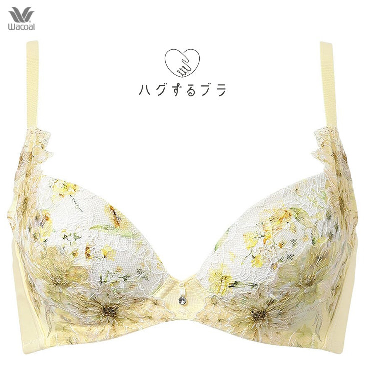 WACOAL（ワコール） ブラジャー ハグするブラ 体温感知 レースタイプ 3
