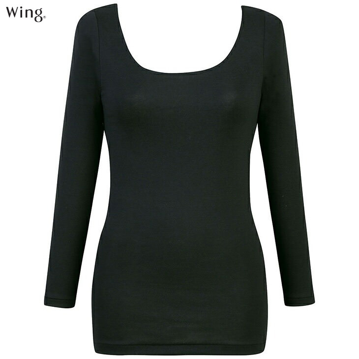 ⭐︎Nao⭐︎新品 タグ付 ワコール 長袖　スリップ スゴ衣 ワコール 長袖 スリップ インナー 8分袖 あったか MLサイズ 85