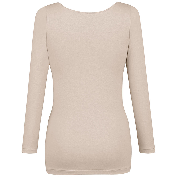 ⭐︎Nao⭐︎新品 タグ付 ワコール 長袖　スリップ Wing ワコール Wacoal ウイング 綿の贅沢オーガニック トップス（8分袖