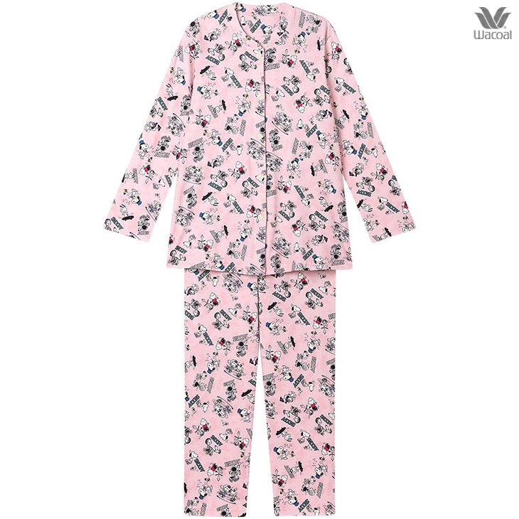 スヌーピー PEANUTS ピーナッツ ワコール wacoal レディース パジャマ ルームウェア 部屋着 春夏 FDX553 WACOAL（ワコール） スヌーピー PEANUTS ピーナッツ レディース