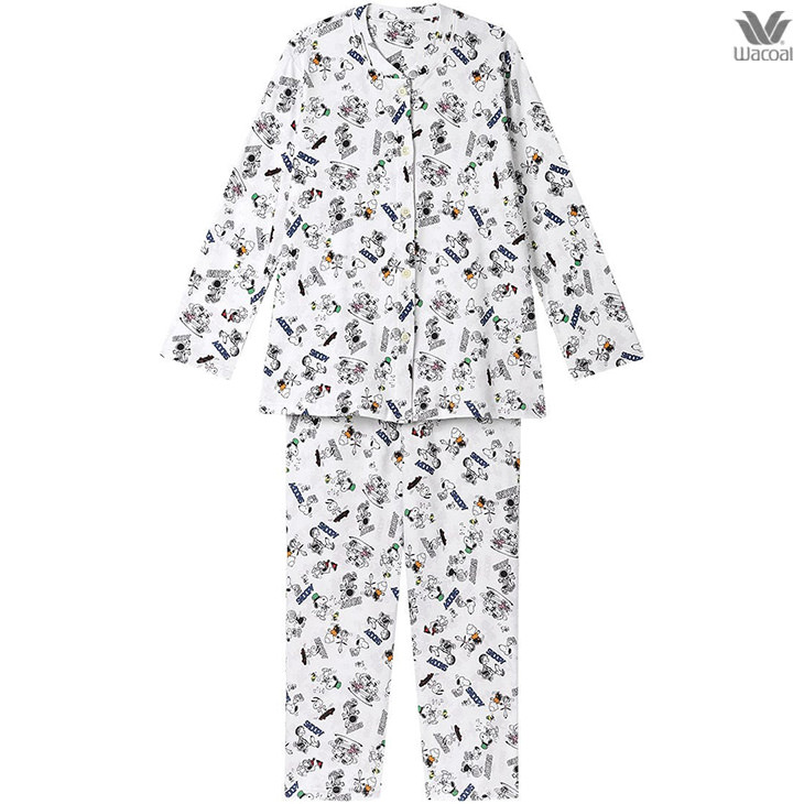〈新品〉ワコール パジャマ LLサイズ スヌーピー ピーナッツ コットン WACOAL（ワコール） スヌーピー PEANUTS ピーナッツ レディース