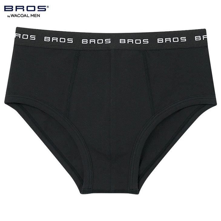 BROS ワコール ブロス メンズ ビキニ ブリーフ パンツ 前閉じ 綿混