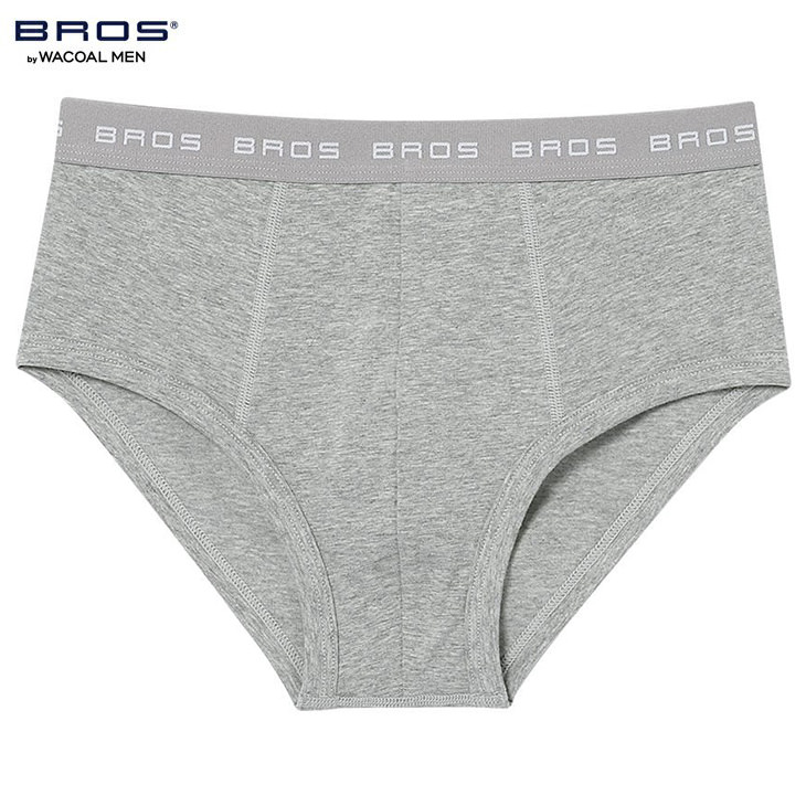 SALUTE メンズ BROS ワコール ブロス メンズ ビキニ ブリーフ パンツ 前閉じ 綿