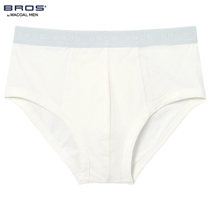 BROS ワコール ブロス メンズ ビキニ ブリーフ パンツ 前閉じ 綿混