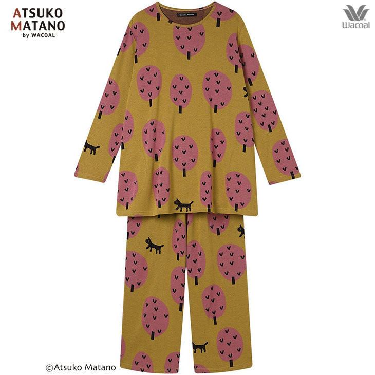 ラスト1点　マタノアツコ　未使用タグ付き　パジャマ　ルームウェア　ワコール ATSUKO MATANO by WACOAL マタノアツコ ワコール wacoal パジャマ