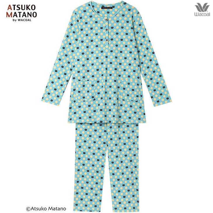 新品タグ付き　マタノアツコ　パジャマ　ワコール　ルームウェア　Lサイズ ATSUKO MATANO by WACOAL マタノアツコ ワコール wacoal パジャマ