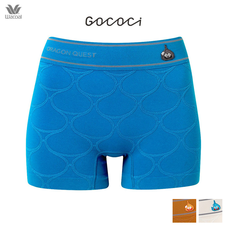ワコール Wacoal GOCOCi ゴコチ ショーツ ドラゴンクエストコラボ ドラクエ ボーイレングスショーツ パンティ スライム 下着 PGG234
