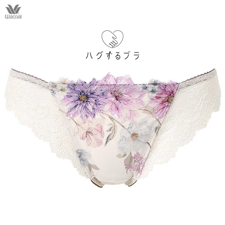 WACOAL（ワコール） ハグするブラ ペアショーツ Tバック ソング タンガ