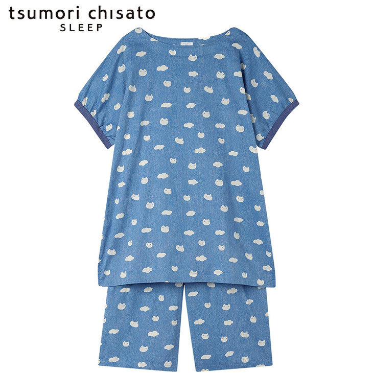 猫パジャマ（tsumori chisato SLEEP）（サイズ（S/M/L）：L）の