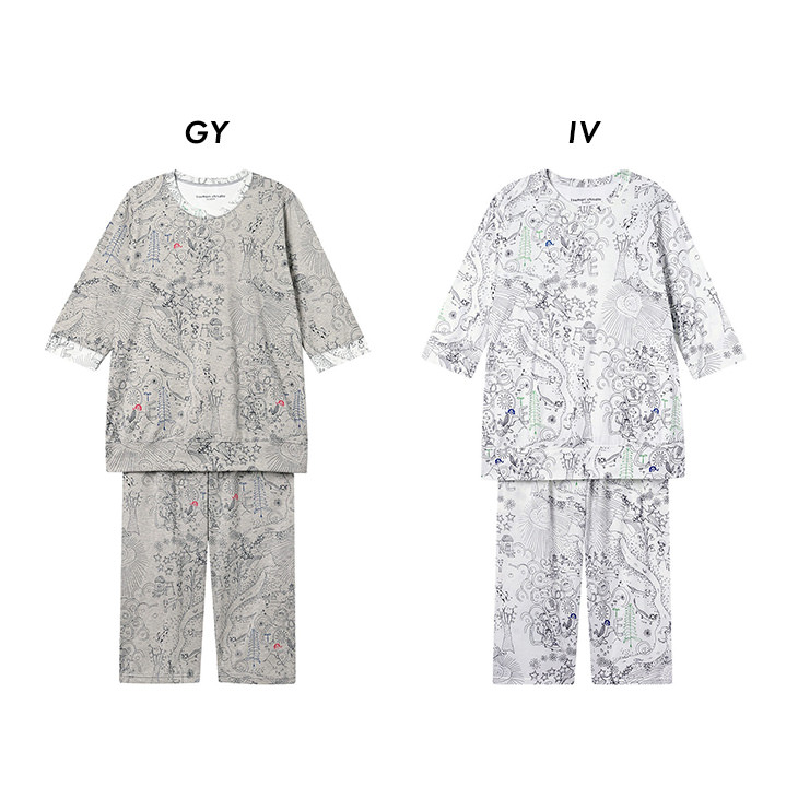 ツモリチサト　パジャマ　半袖 tsumori chisato SLEEP ツモリチサト ワコール wacoal パジャマ ルーム