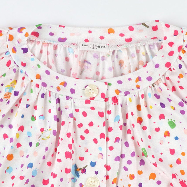 ツモリチサト ワコール パジャマ ルームウェア 長袖 不思議の国の住人達 ツモリチサト tsumori chisato ワコール wacoal パジャマ ルームウェア