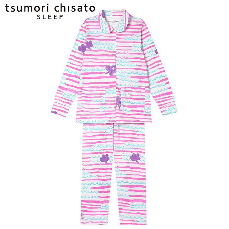 ツモリチサト tsumori chisato ワコール wacoal パジャマ ルームウェア 部屋着 長袖 ツモリチサトスリープ 寝間着 秋冬 udx597