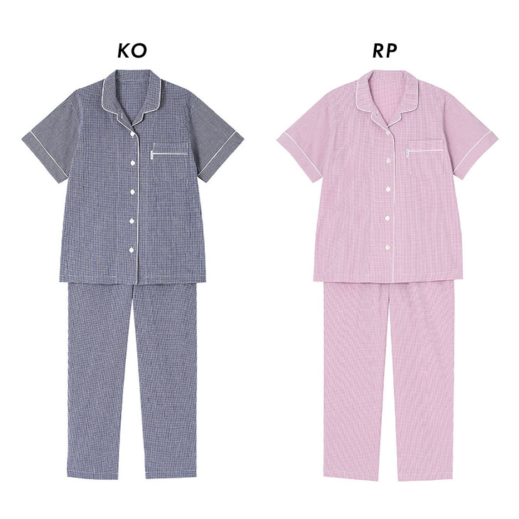 新品タグ付き 睡眠科学 ワコール パジャマ ルームウェア チェック 春夏 L WACOAL（ワコール） 睡眠科学 パジャマ ルームウェア ナイトウェア