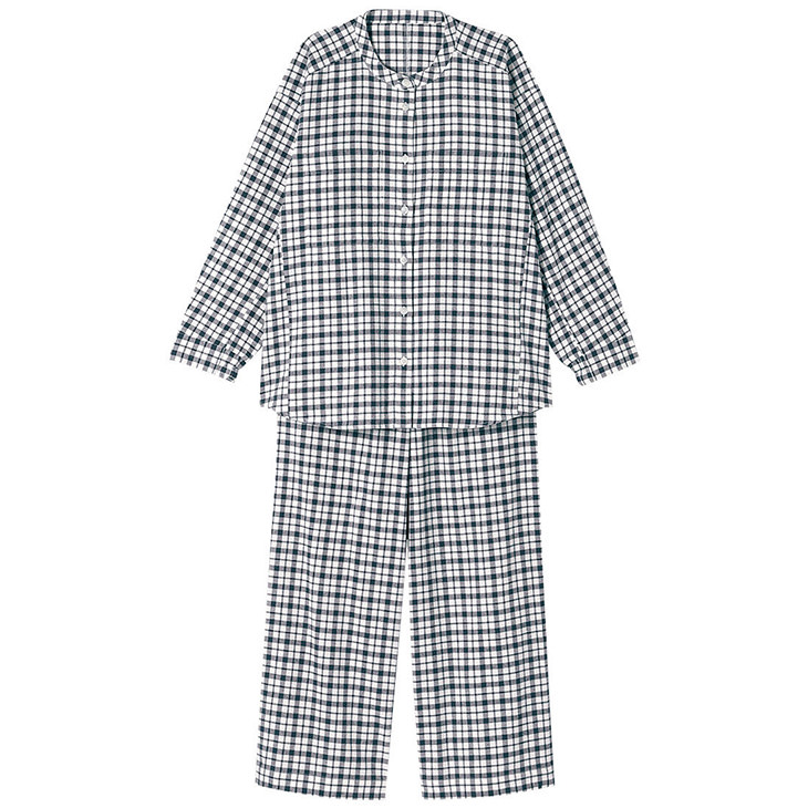 新品タグ付き 睡眠科学 ワコール パジャマ ルームウェア チェック 春夏 L WACOAL（ワコール） 睡眠科学 レディース パジャマ ルームウェア 部屋