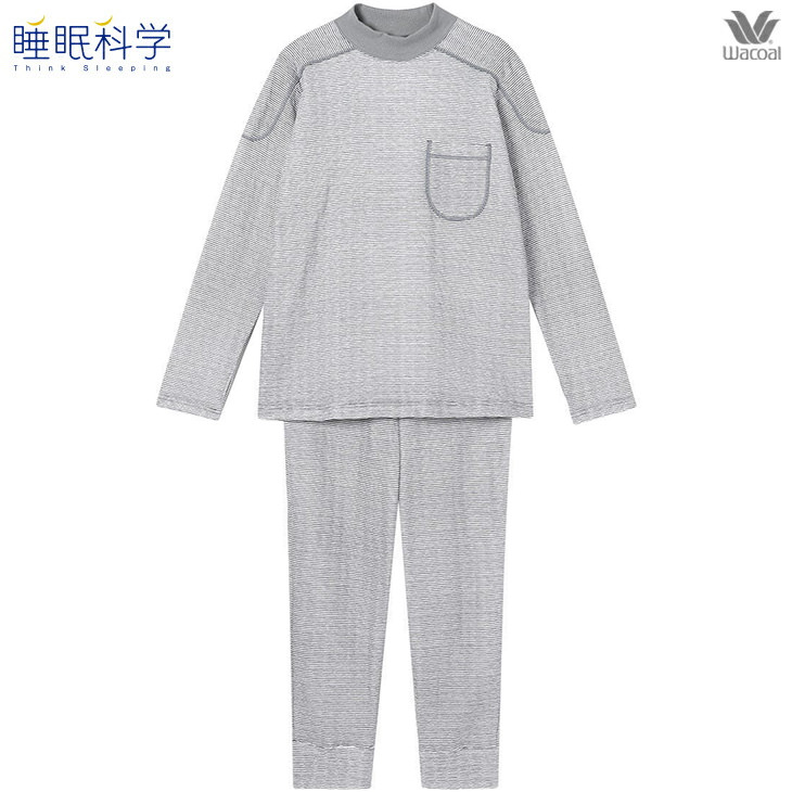 新品タグ付き ワコール 睡眠科学SOUSOU ルームウェアパジャマ L あったか ◎【net限定】ワコール/睡眠科学 パジャマ／わならべ 桜色（さくらいろ）