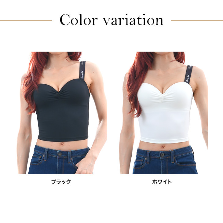 ブラトップ ハーフトップ ブラジャー ノンワイヤー トップス 涼しい 涼感 レディース M-LLサイズ