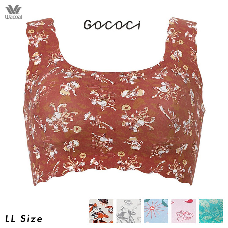 ワコール ノンワイヤーブラ ハーフトップ ブラレット gococi ゴコチ ごこち cgg537