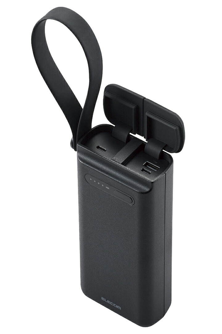 ELECOM（エレコム） モバイルバッテリー 30000mAh リン酸鉄 災害用