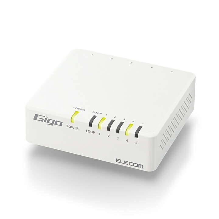 ELECOM エレコム Giga対応 スイッチングハブ 5ポートスイッチ