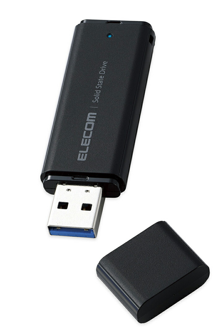 ELECOM（エレコム） 外付け ポータブル SSD キャップ式 USB3.2(Gen2