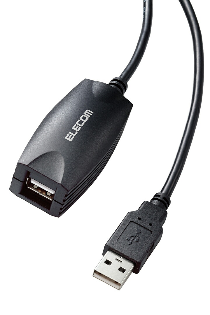 ELECOM エレコム USB エクステンダー ケーブル 5m 延長コード