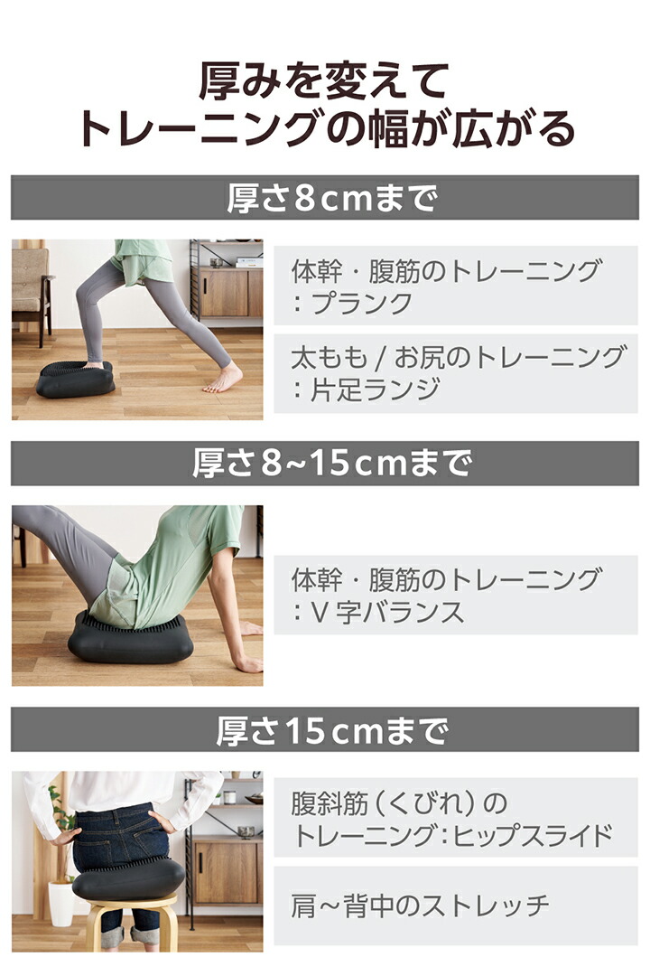 IKEA グリーン バランスクッション　耐荷重量 80キロ ÅSVEIG オースヴェイグ クッションカバー, ダークグリーン