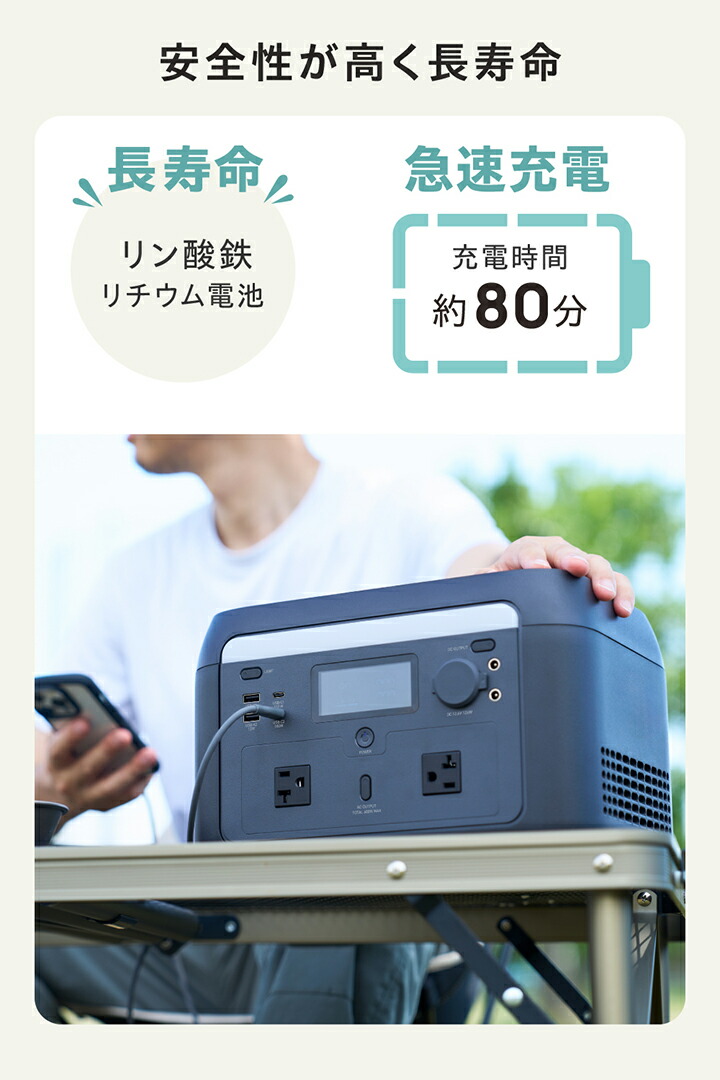 ELECOM コンパクトポータブルバッテリー 60900mAh ポータブル充電器 ELECOM（エレコム） ポータブル電源 大容量 ポータル電源 災害用 防災