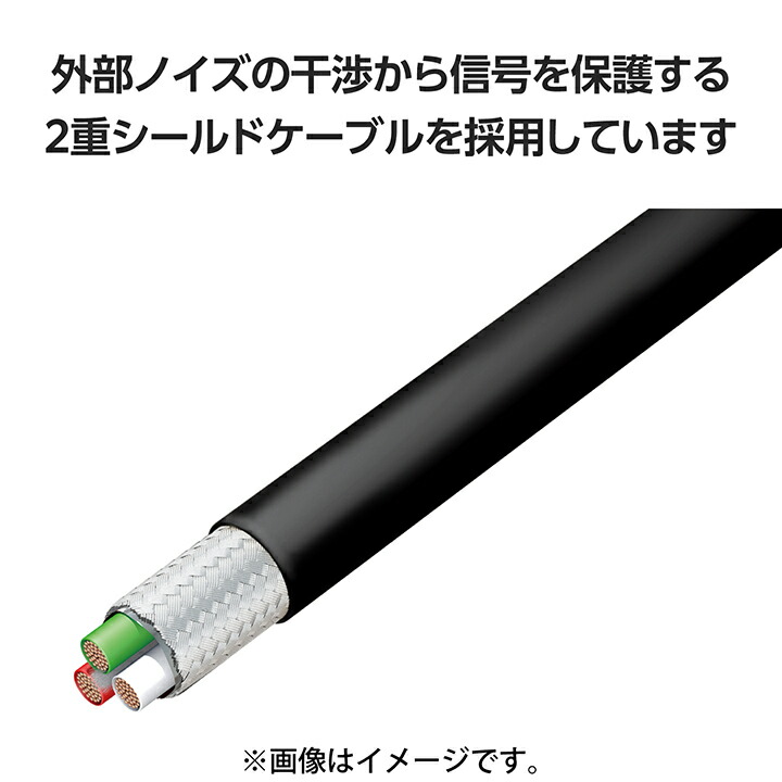 USB2.0ケーブル(USB Type-C - USB Type-C/100W対応/なめらか