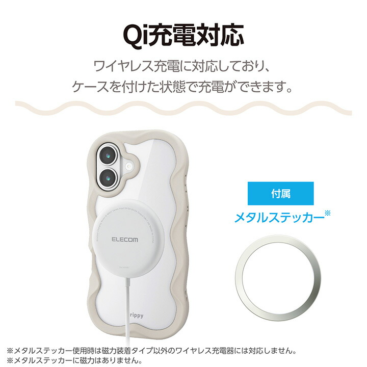 ハイスクールミュージカル　シャーペイ iPhone17ケース&イヤホンケース ELECOM（エレコム） iPhone 17 用 Grippy ハイブリッドケース