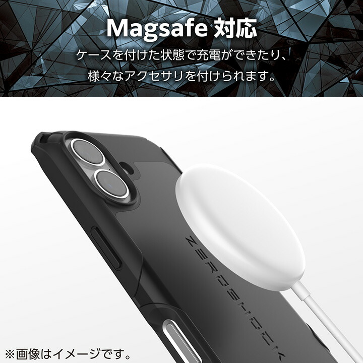 スマホアクセサリー ELECOM PM-A17MFLGGBL ELECOM（エレコム） iPhone 17 Pro 用 ZEROSHOCK ケース MAGKEEP
