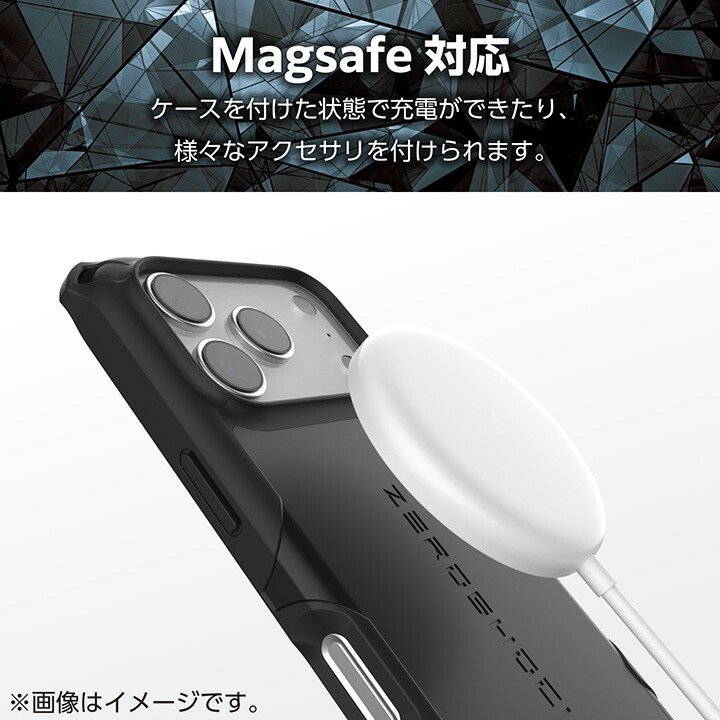 ELECOM（エレコム） iPhone 17 Pro 用 ZEROSHOCK ケース MAGKEEP