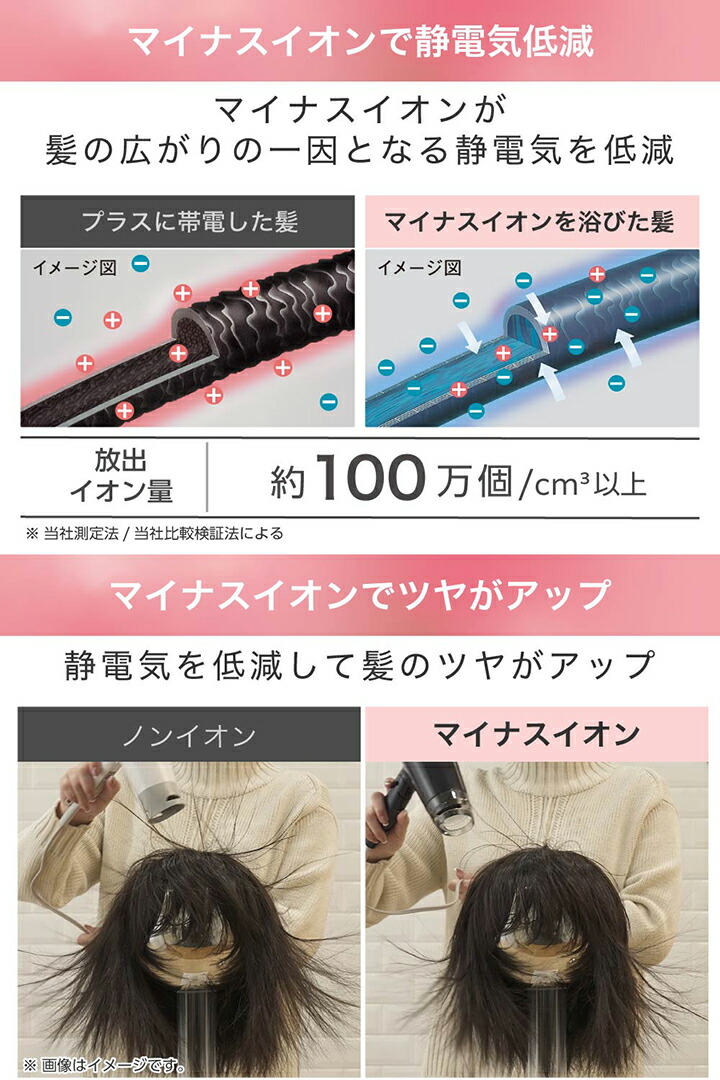 マイナスイオンヘアードライヤー | エレコムダイレクトショップ本店は