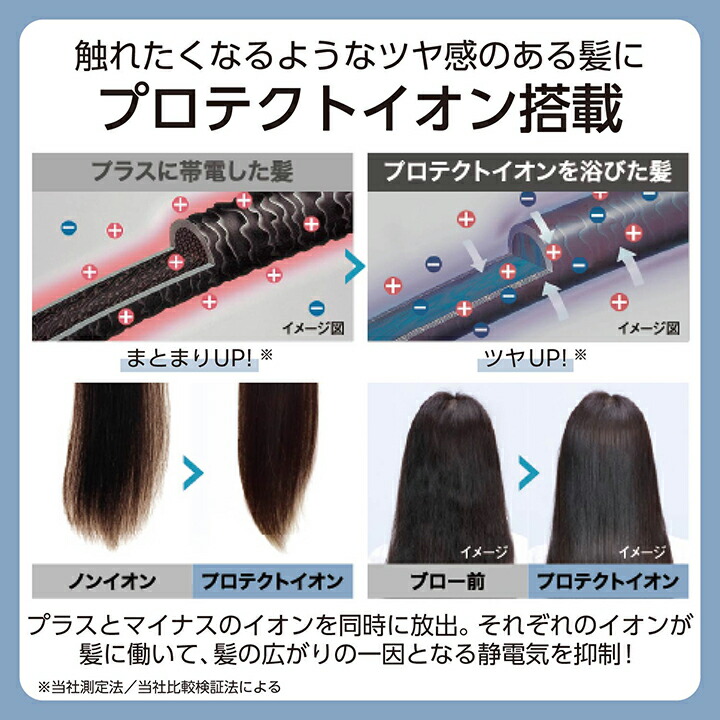 ELECOM（エレコム） テスコム プロテクトイオン ヘアドライヤー