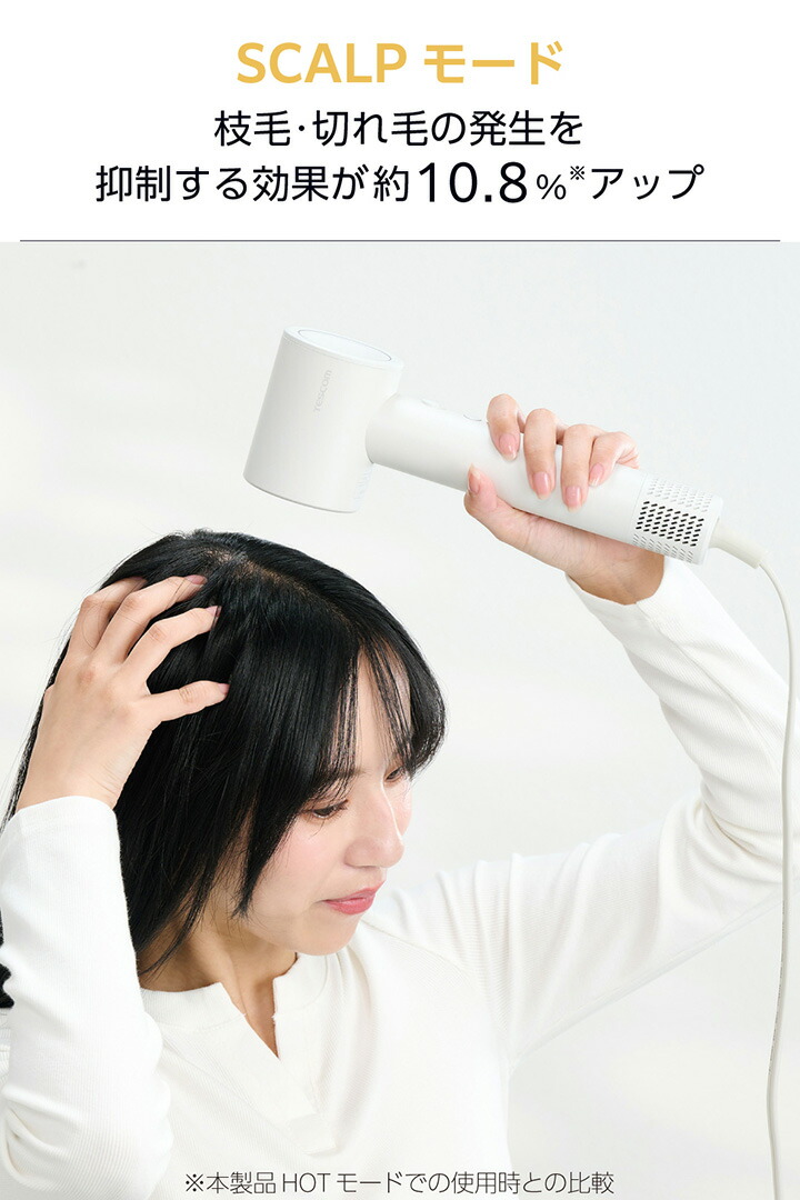 ELECOM（エレコム） テスコム マイナスイオン ヘアドライヤー ハンド