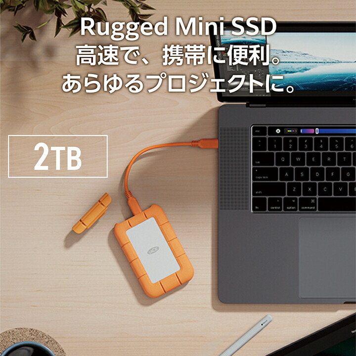 ELECOM（エレコム） ラシー 外付け ポータブル SSD Lacie 外付けSSD
